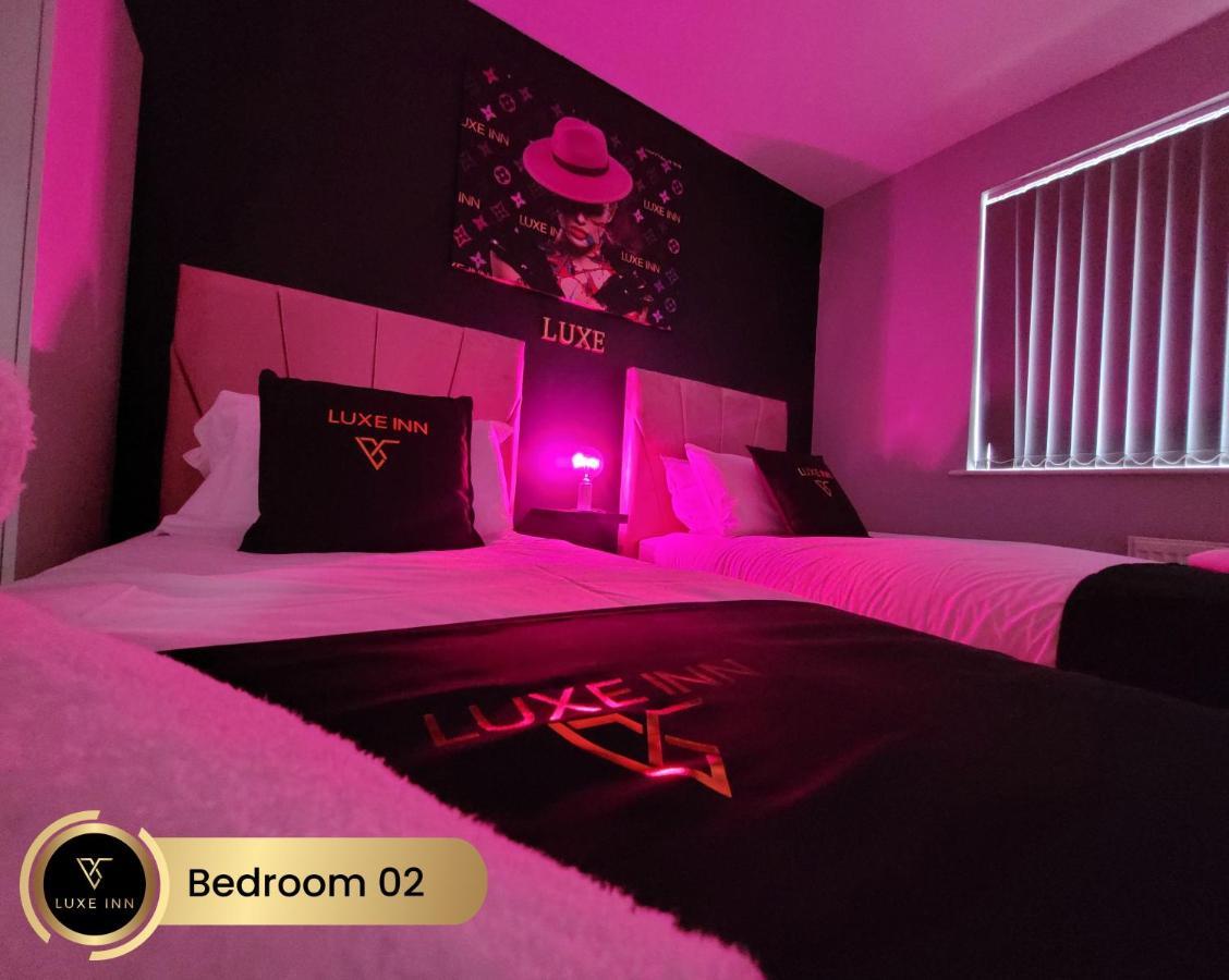 Nr Birmingham City Centre, 5 Bed, Luxe Inn Экстерьер фото