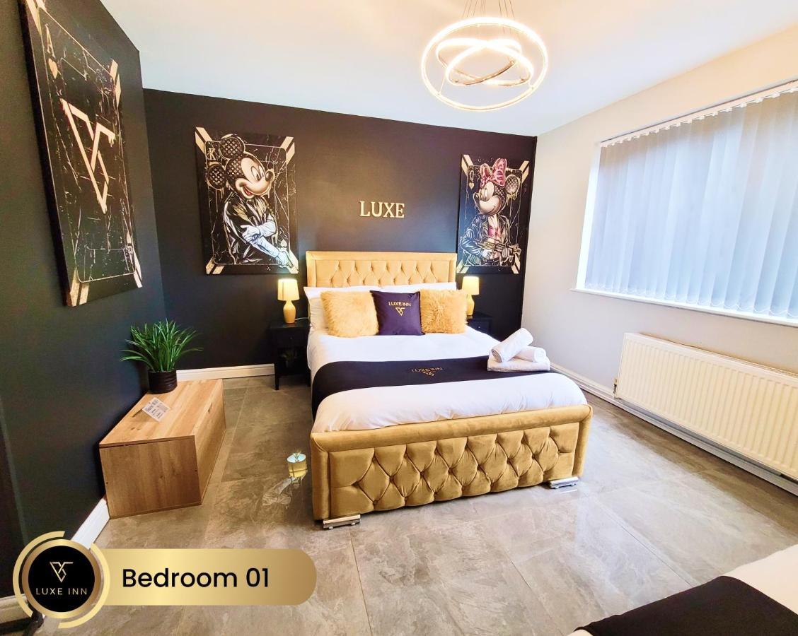 Nr Birmingham City Centre, 5 Bed, Luxe Inn Экстерьер фото
