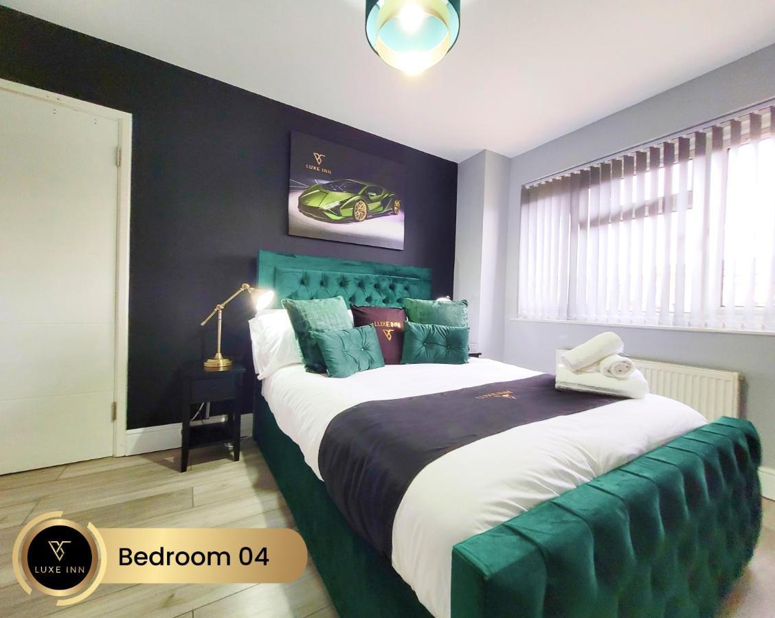 Nr Birmingham City Centre, 5 Bed, Luxe Inn Экстерьер фото